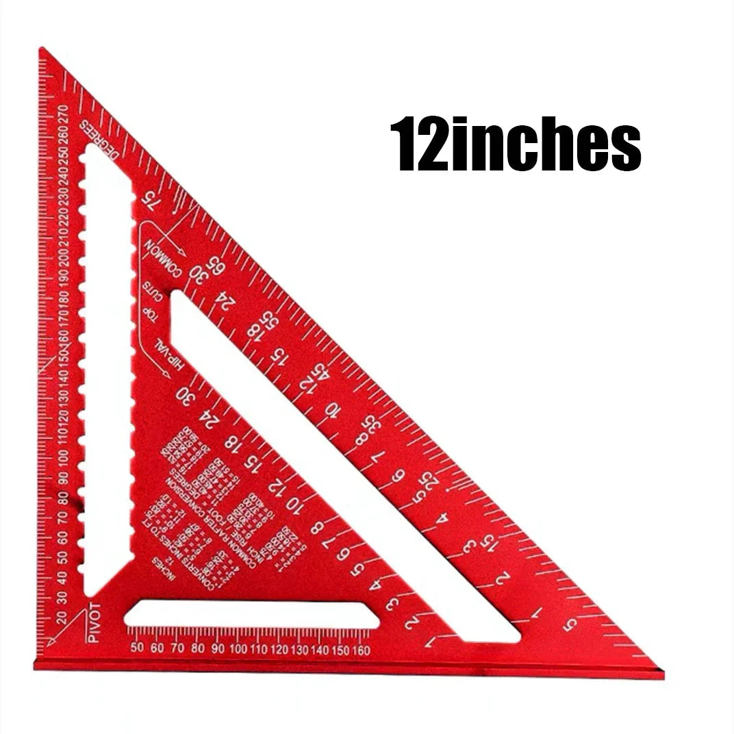 Regla Triangular Para Carpinteria de Aluminio