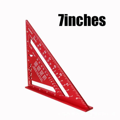 Regla Triangular Para Carpinteria de Aluminio