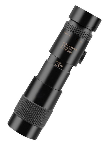 4K 10-300X40mm Super Telephoto Zoom Monocular Telescope