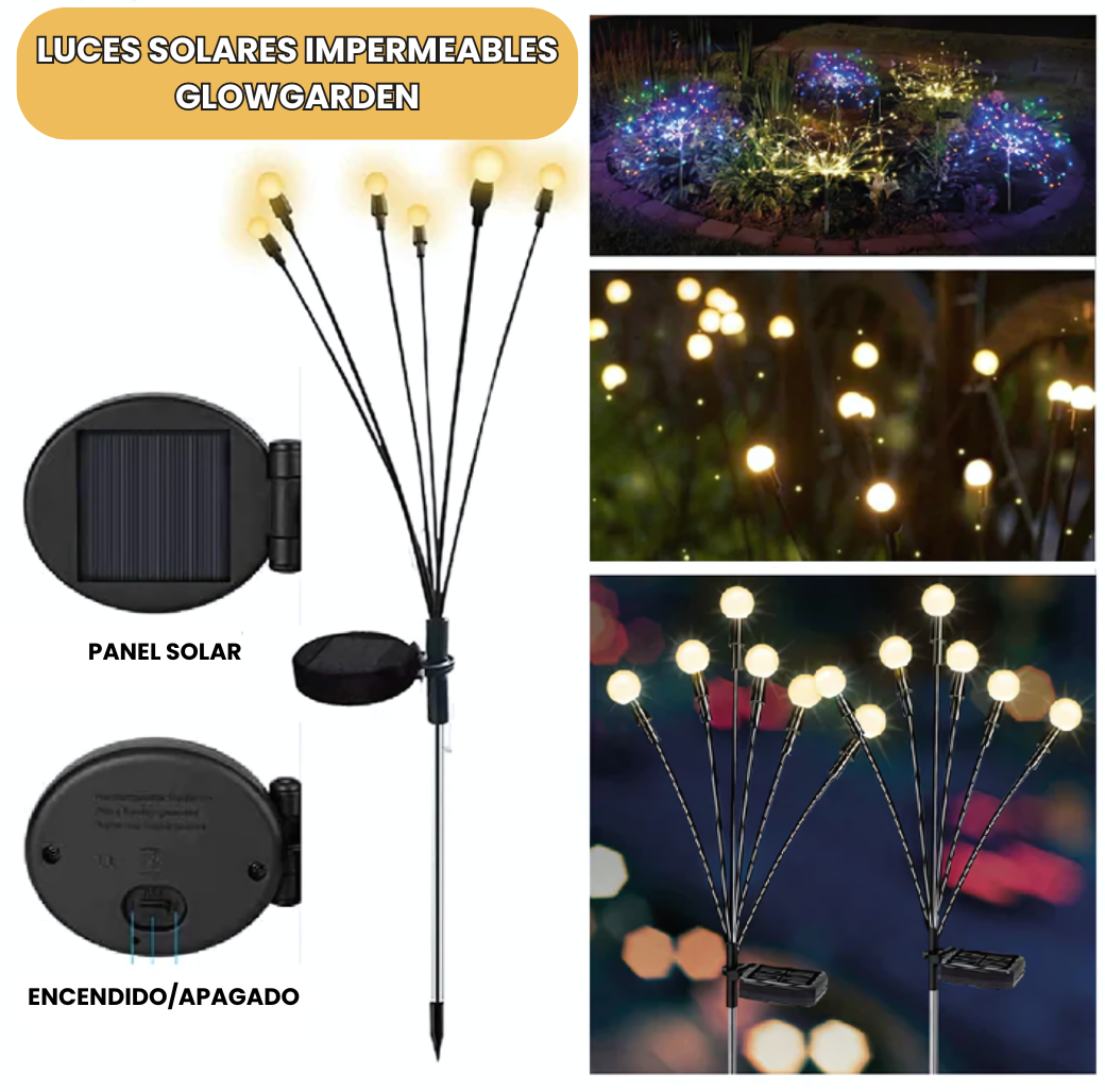 Luces solares de Jardín GlowGarden | Enciende tu jardín como las luciérnagas