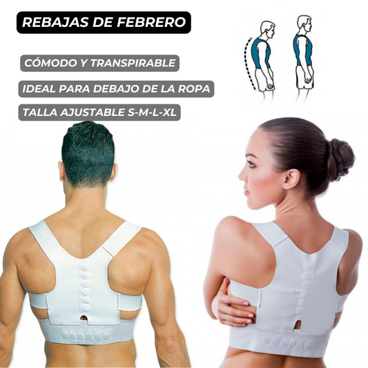 Corrector de Postura Magnético ajustable - LiftPro™