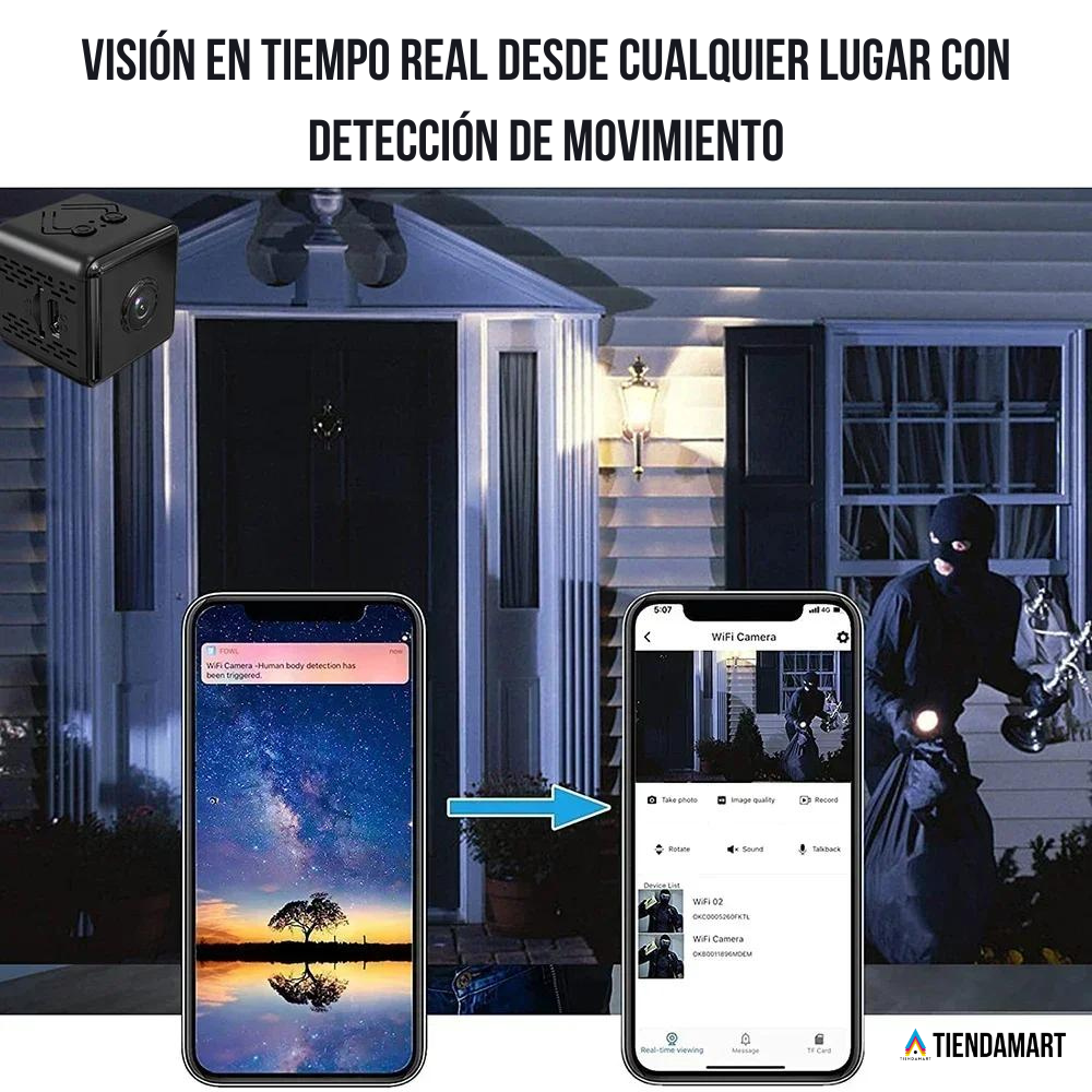 Mini Cámara Espía 4K Ultra HD™