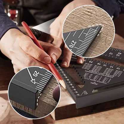 Regla Triangular Para Carpinteria de Aluminio